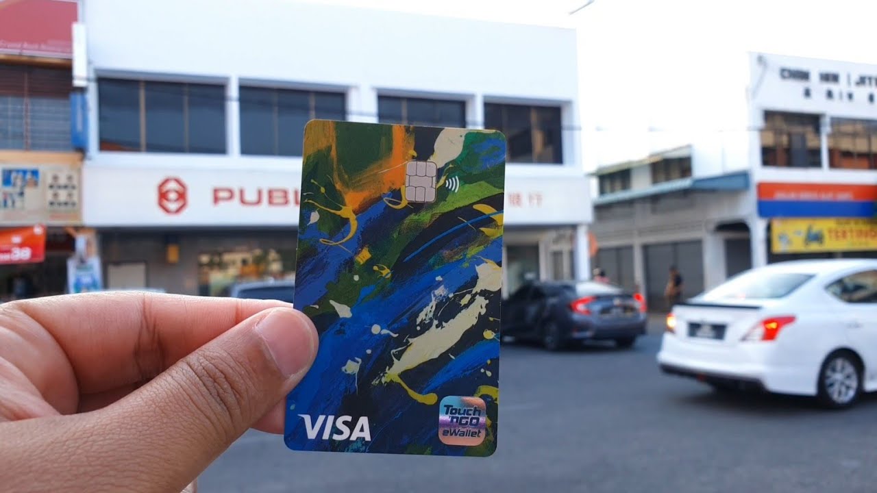 Cara Withdraw Duit TNG eWallet pakai kad VISA TouchNGo eWallet melalui Mesin ATM Public Bank