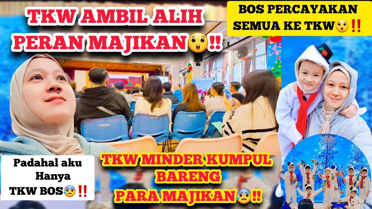 TKW KEPERCAYAAN BOS‼️MAJIKAN TIDAK DATANG AKHIR NYA TKW YANG BERTINDAK‼️ACARA ANAK MAJIKAN