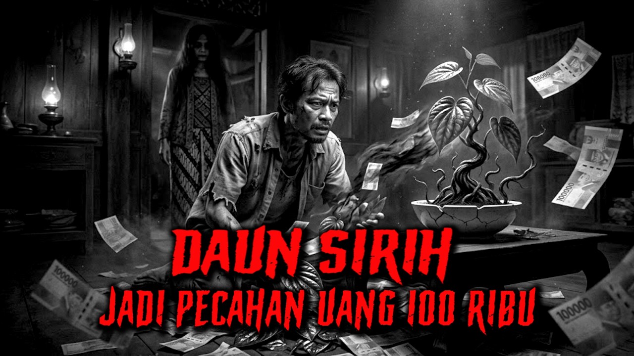 KALA DAUN SIRIH BERUBAH JADI PECAHAN UANG SERATUS RIBU RUPIAH || CERITA HOROR KISAH MISTERI
