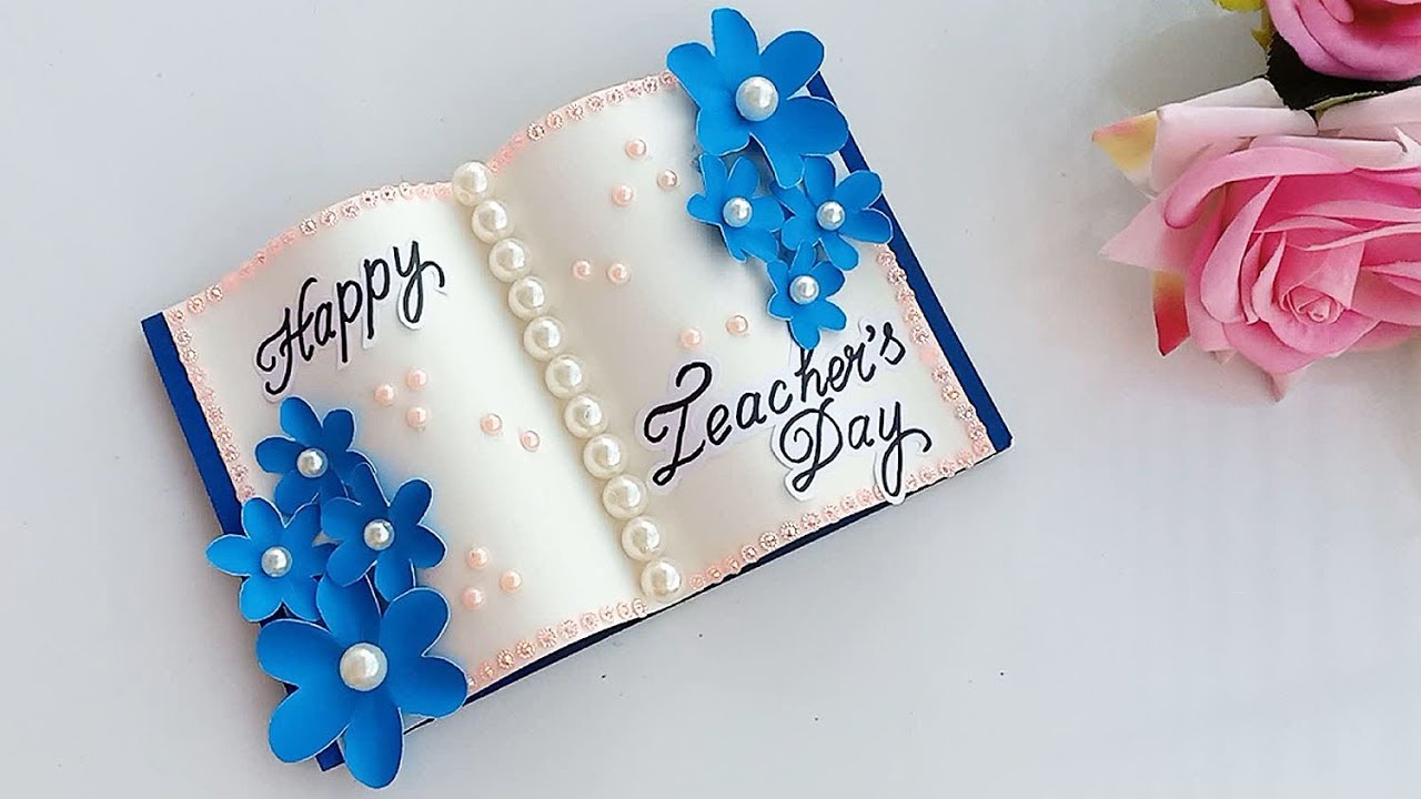 DIY Teacher's Day card/ Handmade Teachers day card making idea