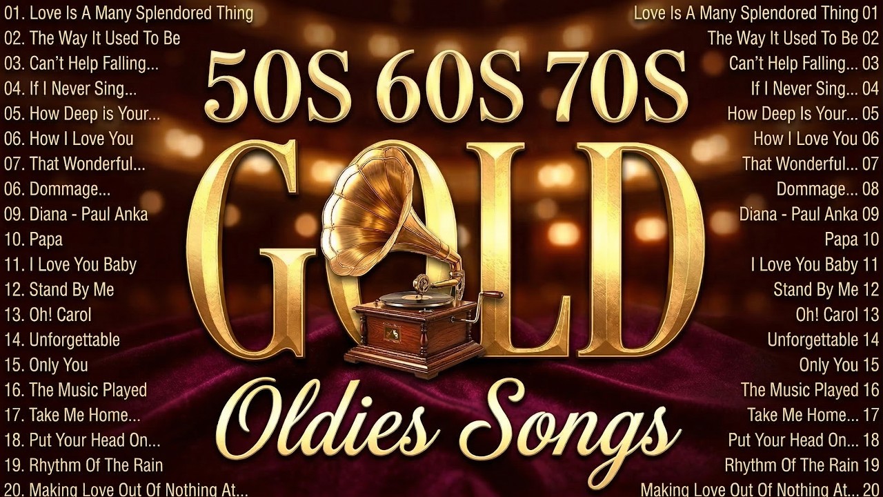 Neil Sedaka, The Platters, Roy Orbison, Engelbert, Paul Anka, Elvis 💿 Oldies But Goodies 60s 70s 80s