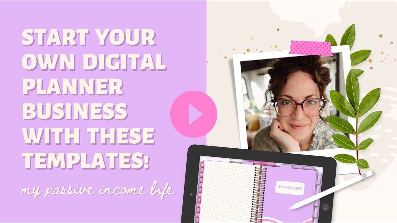 Start Your Own Digital Planner Business with These Templates | Digital Planner Template Bundle