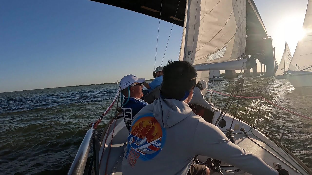 Black Widow J24 racing again on Wednesday nights, 15 to 20 knots of wind #trending #j24 #j24sailing