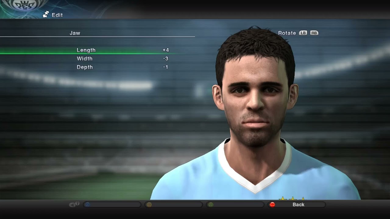 Bernardo Silva pes 2011 build face