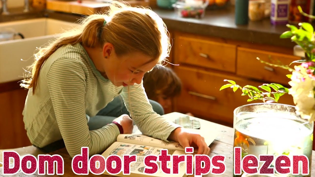 Dom door strips lezen - Stemronde - Studio Snugger