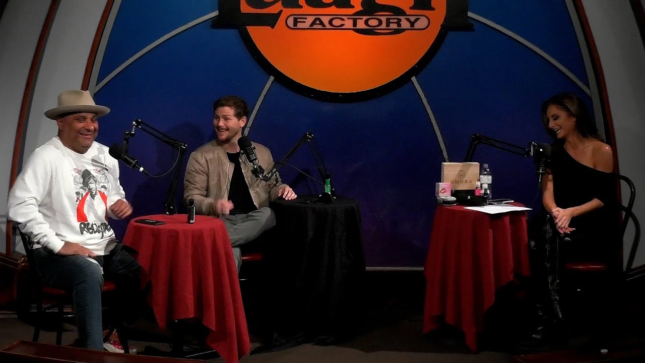 SEXY FUNNY RAW WITH RUSSELL PETERS & DREW LYNCH AT THE LAUGH FACTORY - HOST SILVIA SAIGE