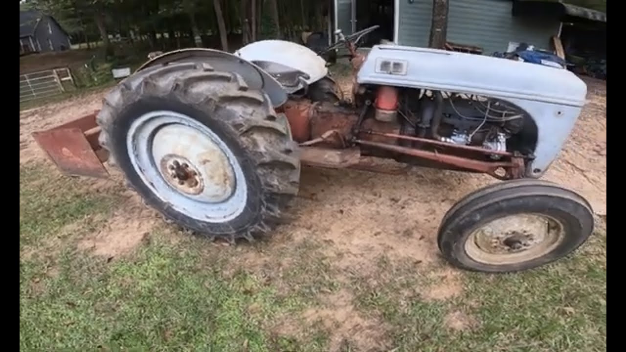 Repairing Busted Box Blade On 1952 Ford 8n Tractor