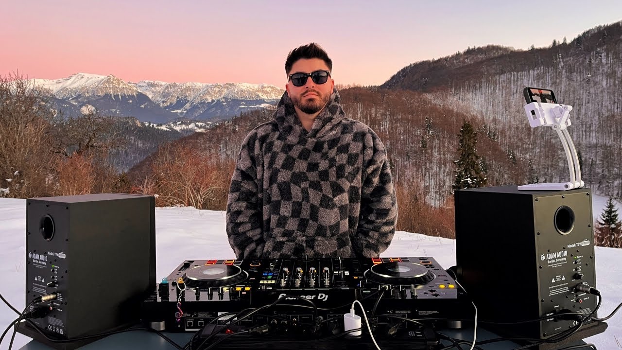 Techno Dj Set Mix 31 Decembrie 2024 | Outdoor | Moieciu de Sus, Romania [ PeakTime Techno, Dj Mix]