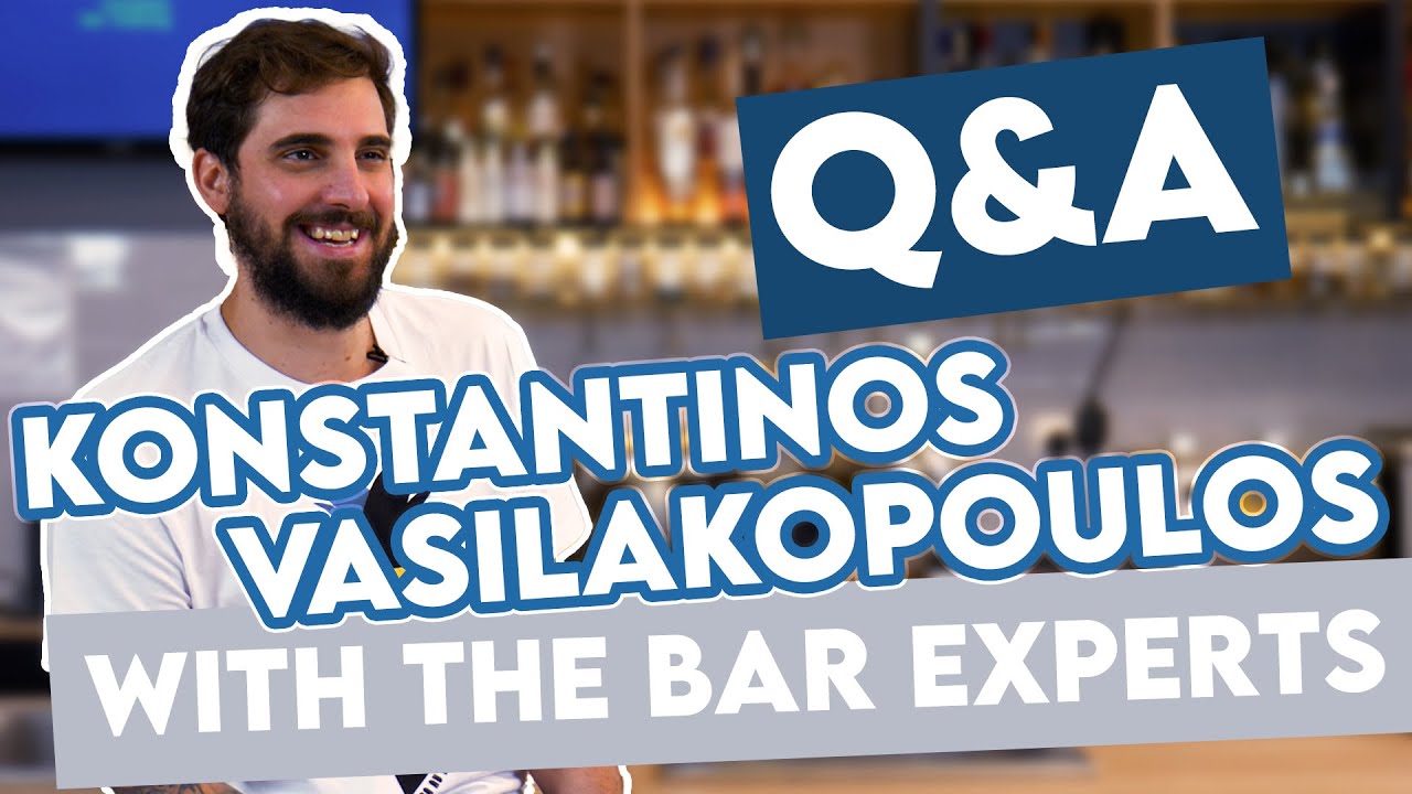 Q&A With the BAR Experts: Konstantinos Vasilakopoulos - Instructor at Bar Academy