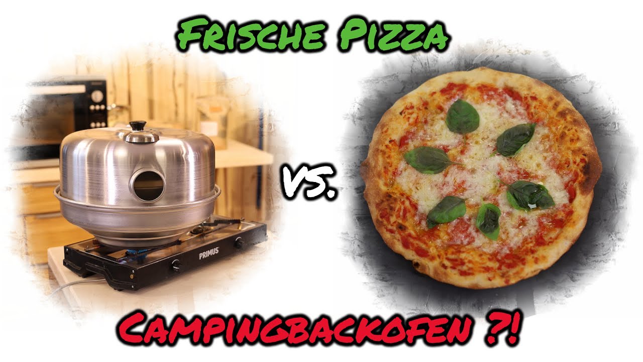 Römische Blechpizza im Campingbackofen Nonna Aurelia oder Haushaltsbackofen | Pizza al Taglio