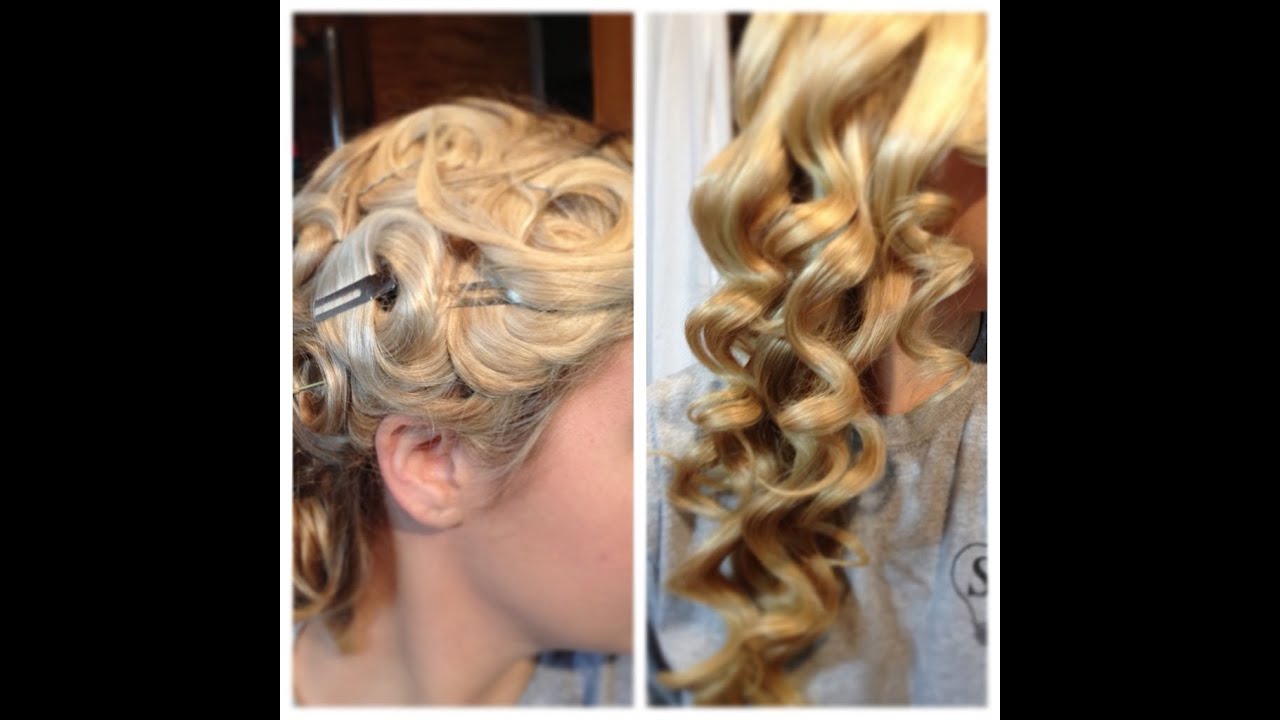15 Minute Curls (No Heat) Christmas Hair