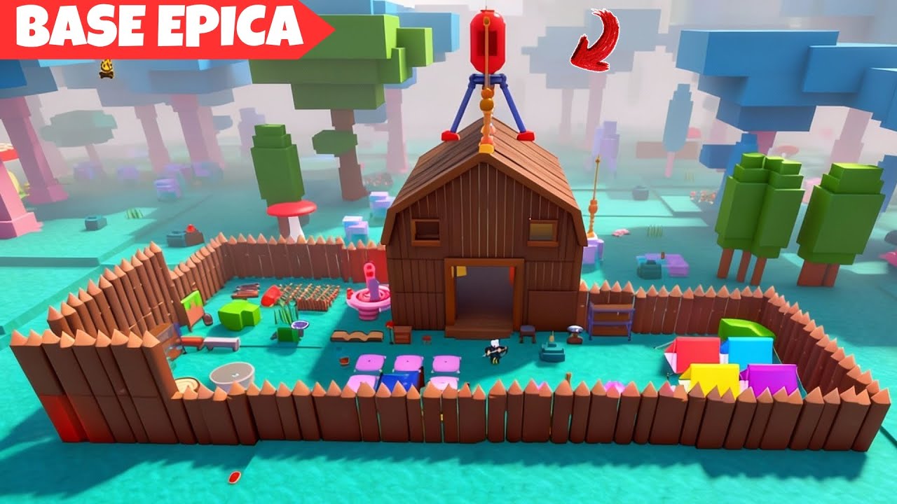 TRANSFORMEI O CELEIRO EM UMA BASE INSANA NO 99 NOITES NA FLORESTA!