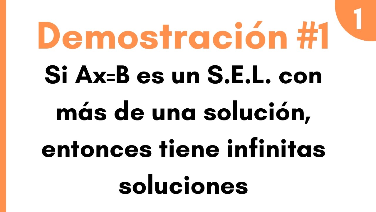 Introducción a Demostraciones y Demostración #1