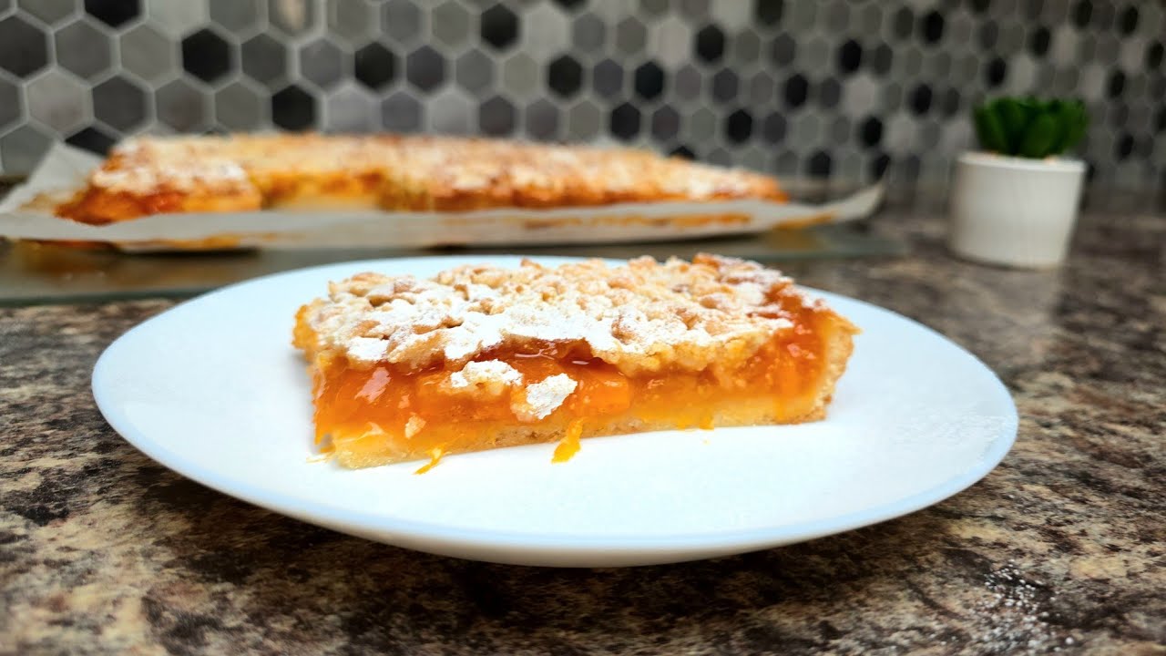 Tartă Fragedă cu Caise- Simplă și delicioasă 🍑🍰🥣 Cooking by Ligia