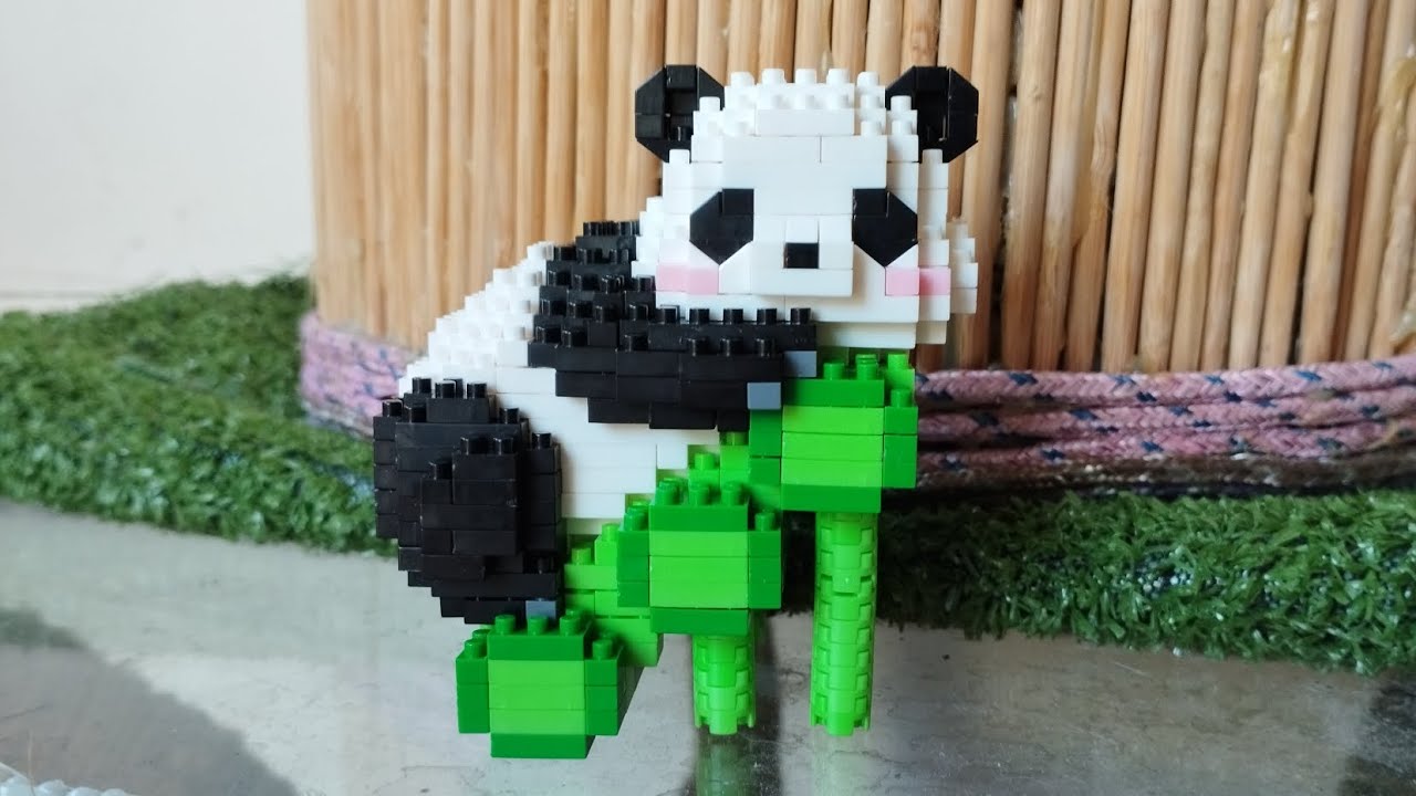Building blocks with panda 400+ pcs