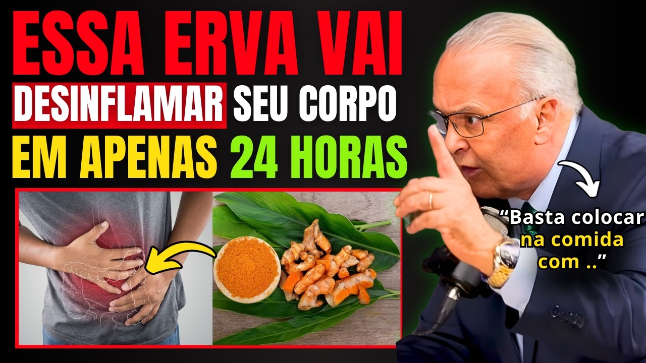 IDOSOS: Esse CHÁ ANTI-INFLAMATÓRIO ALIVIA DOR e FORTALECE as PERNAS Enquanto Dorme | Dr Lair Ribeiro
