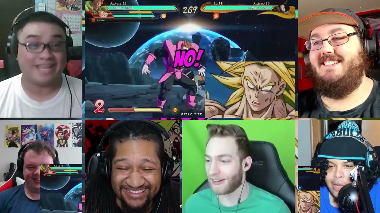DBFZ - Shenanigoons vs Totally Normal Universe 7 Raid Boss [REACTION MASH-UP]#2709