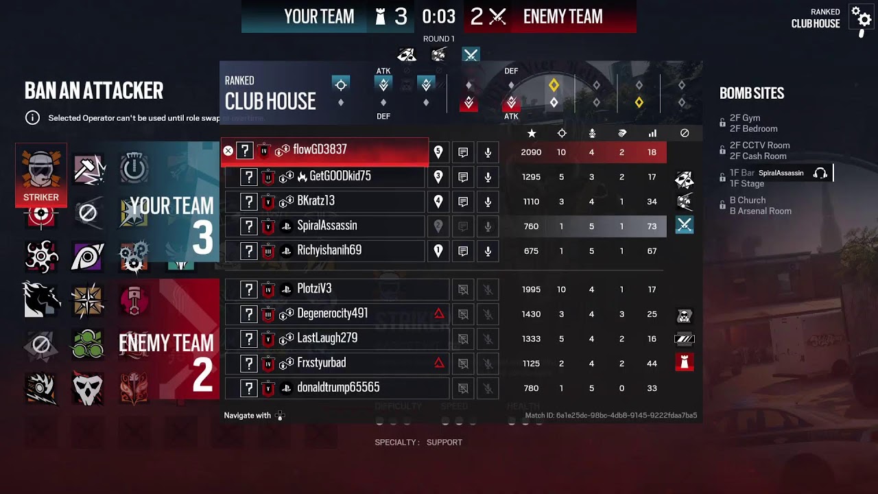 Rainbow6Siege Stream 03/11/26