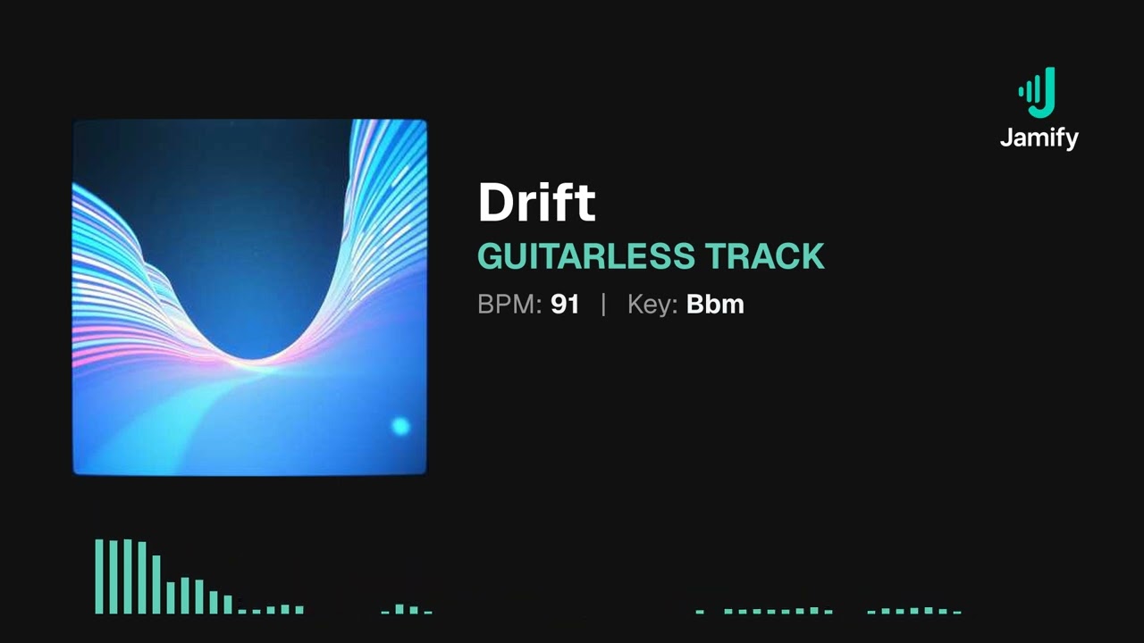 Drift - Modern Jazz Guitarless Track in Bbm