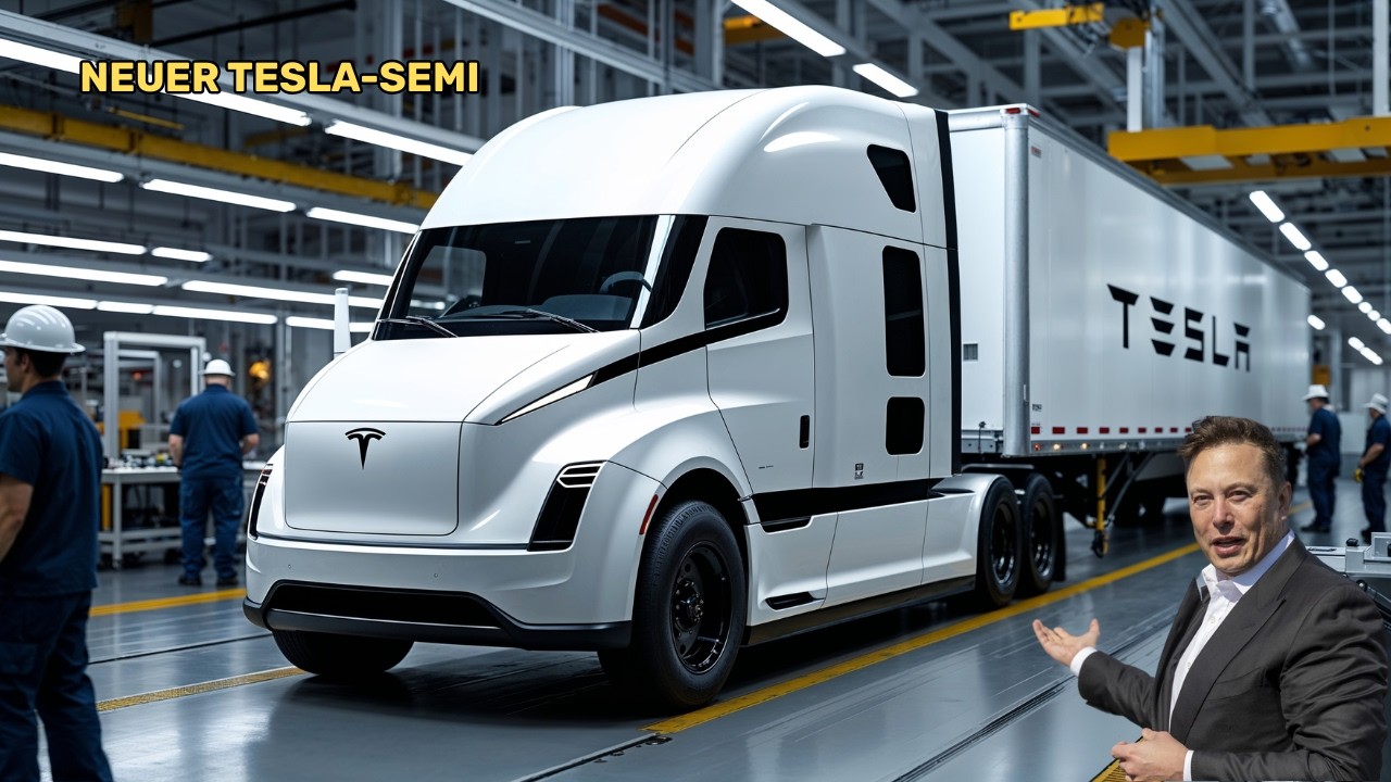 Tesla Semi 2025 &ndash; Elon Musk enth&uuml;llt neue Funktionen, Produktionsplan und den Preisanstieg!
