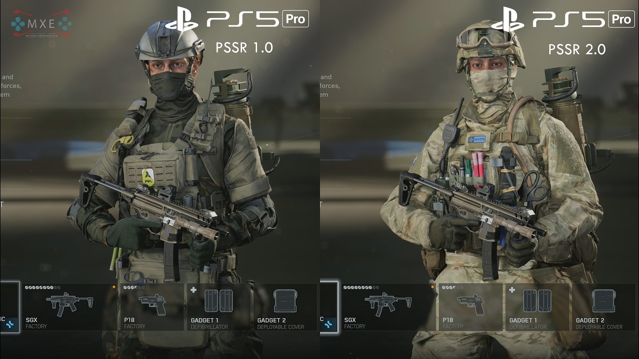 PS5 Pro PSSR 1 vs PSSR 2.0 Graphics Comparison - Battlefield 6 [4K60HD]