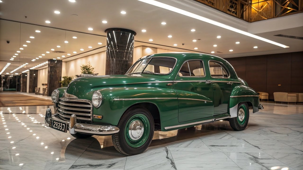 🎩🔥 &ldquo;GAZ-M20 Pobeda &mdash; The Soviet Legend Reborn!&rdquo; 🚗💚✨