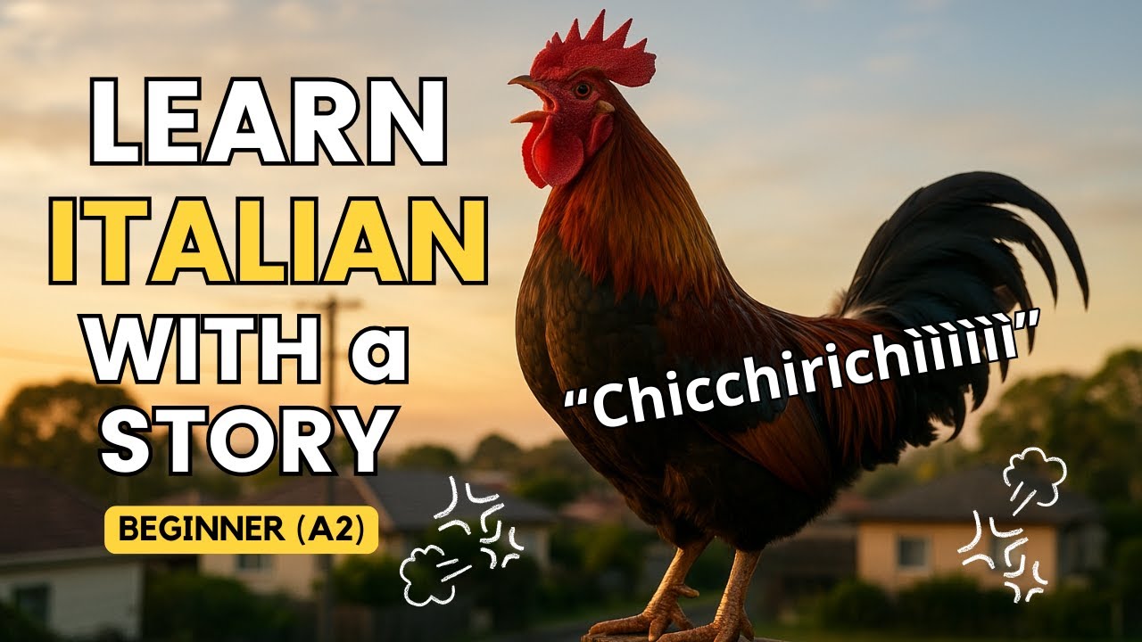Caro Signor Gallo🐓 |  Learn Italian with a Short Story [87]