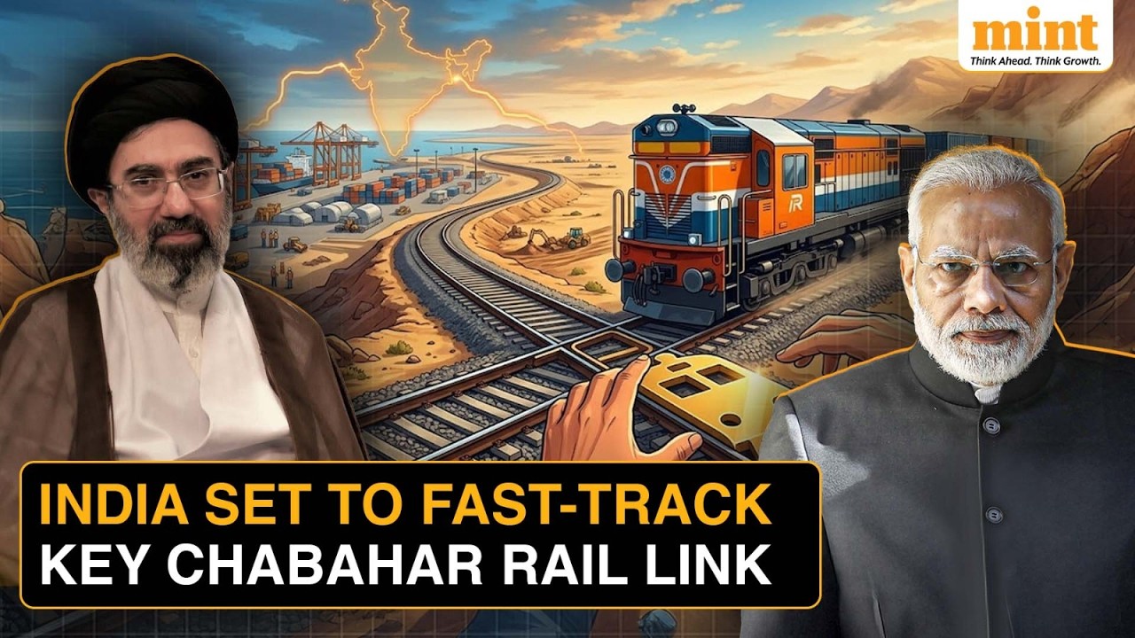 Why India Wants To Revive A 700-Km Rail Link Connecting Chabahar Port With An Iranian Border City