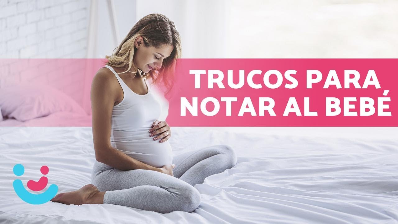 MOVIMIENTOS del BEBÉ en el VIENTRE🤰🏼 ¿Cuándo empiezan? ¿Cómo notarlos?