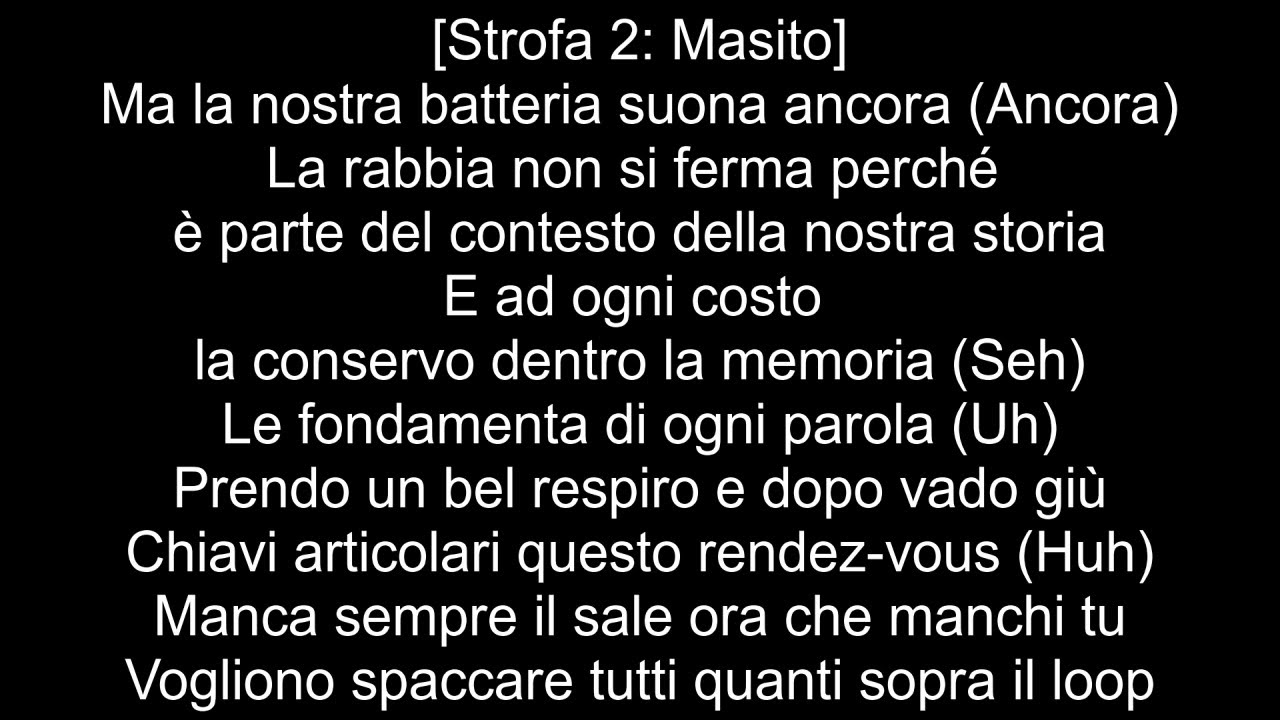 Cor Veleno - 'Fuoco Sacro' feat. Colle Der Fomento (Testo) [HD] (LEGGERE LA DESCRIZIONE DEL VIDEO)
