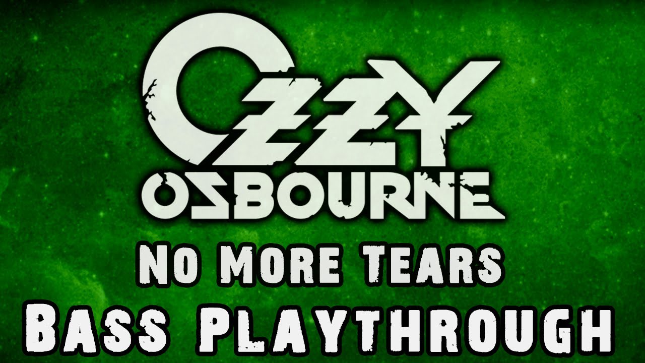 Ozzy Osbourne: No More Tears (Bass Only) Bruno Ladislau Bass Playthrough Serie