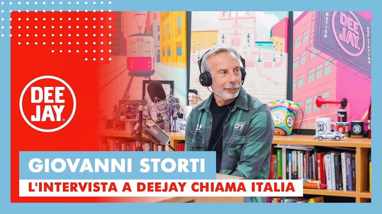 Giovanni Storti a Deejay Chiama Italia con il documentario "Tra natura e quota"