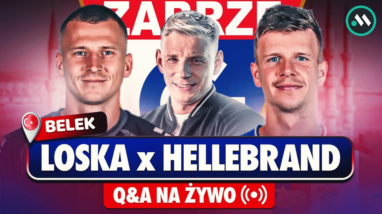 JADYMY DURŚ! GÓRNIK ZABRZE: Q&A LIVE Z LOSKĄ I HELLEBRANDEM!