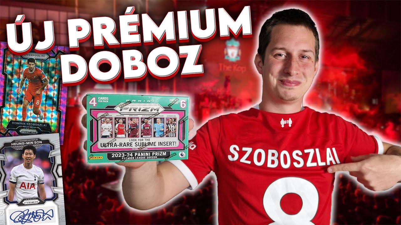 Panini Prizm Premier League 23/24 Blaster Doboz | Bontás