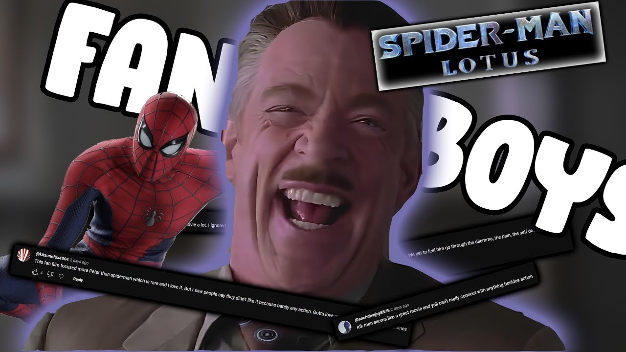 Reacting to Spider-Man Lotus Fanboys | Response to Comments | (Still The Worst Spider-Man Movie)