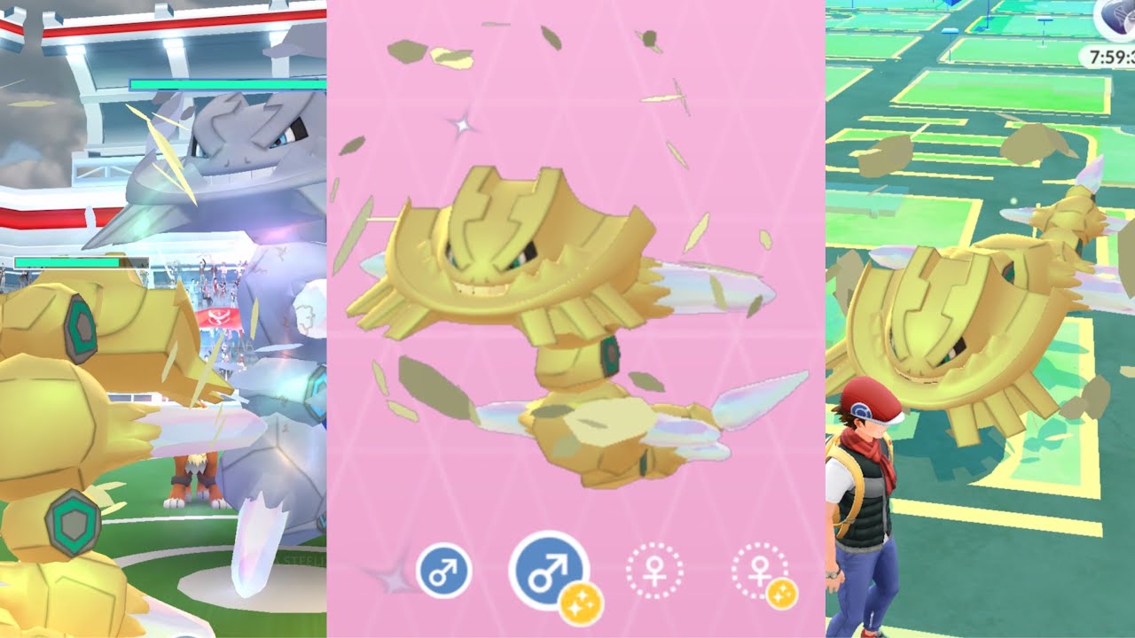 New ✨SHINY✨ Mega Steelix Evolution!! Shiny Mega Steelix Raid in Pokémon Go!!