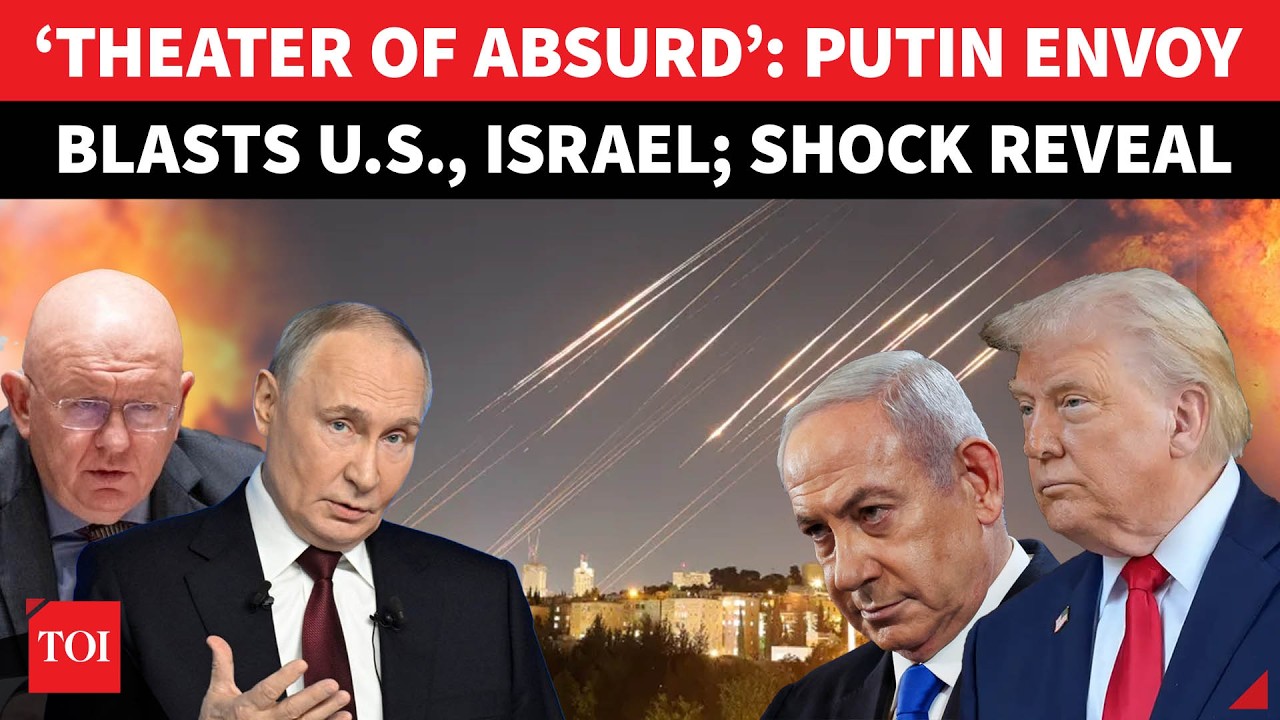 ‘ARMS WERE TWISTED’: Putin Envoy Makes Explosive Claims On UN Vote Over Iran Conflict | Watch