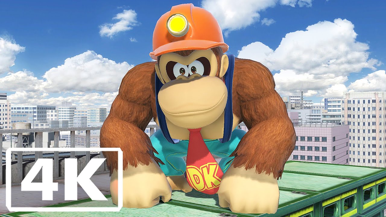 Donkey Kong Bananza in Super Smash Bros. Ultimate (4K60FPS)