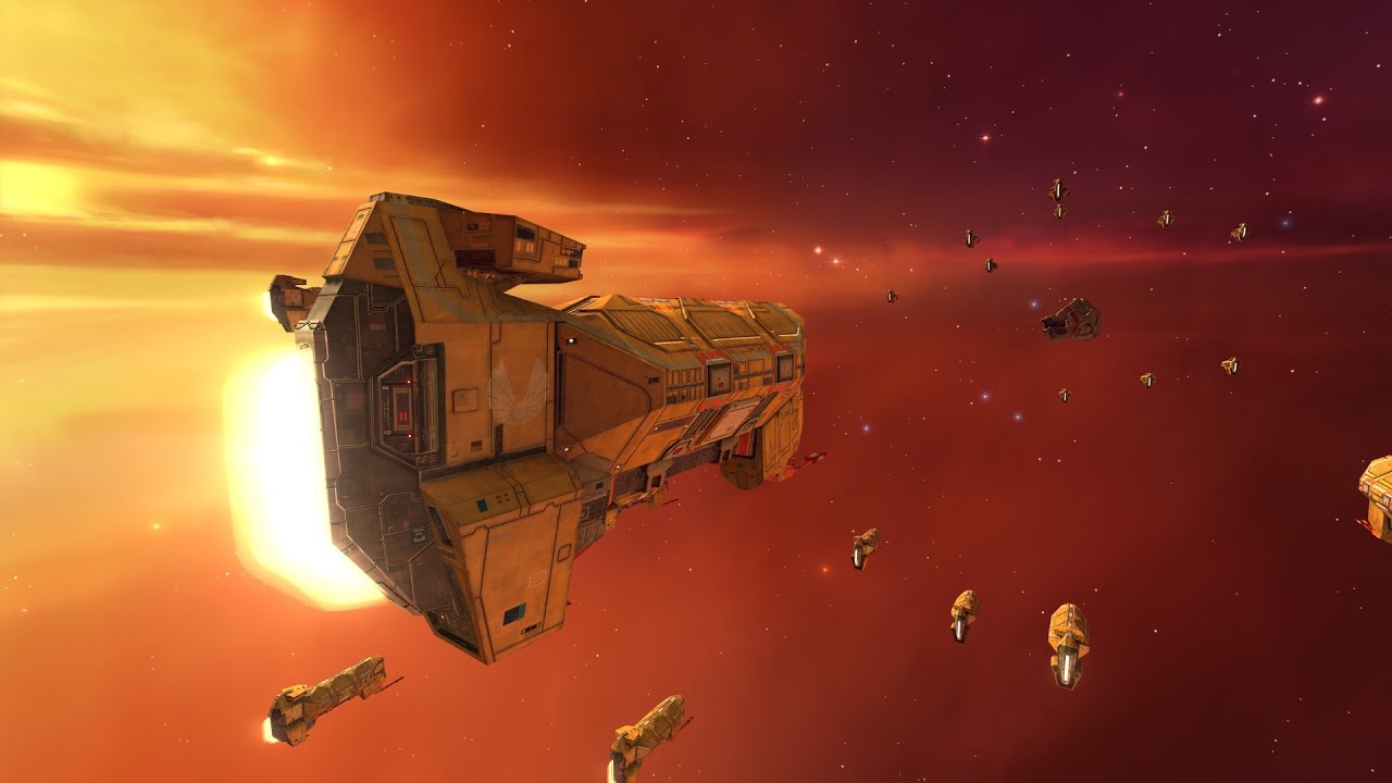 Homeworld Remastered - Sajuuk VS 30 Kushan Frigates
