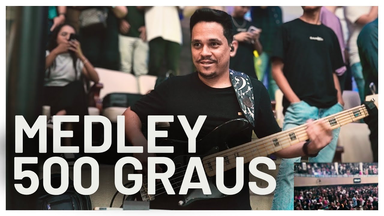 MEDLEY 500 GRAUS (AO VIVO) | KLEYTTON FARNEY BASS CAM