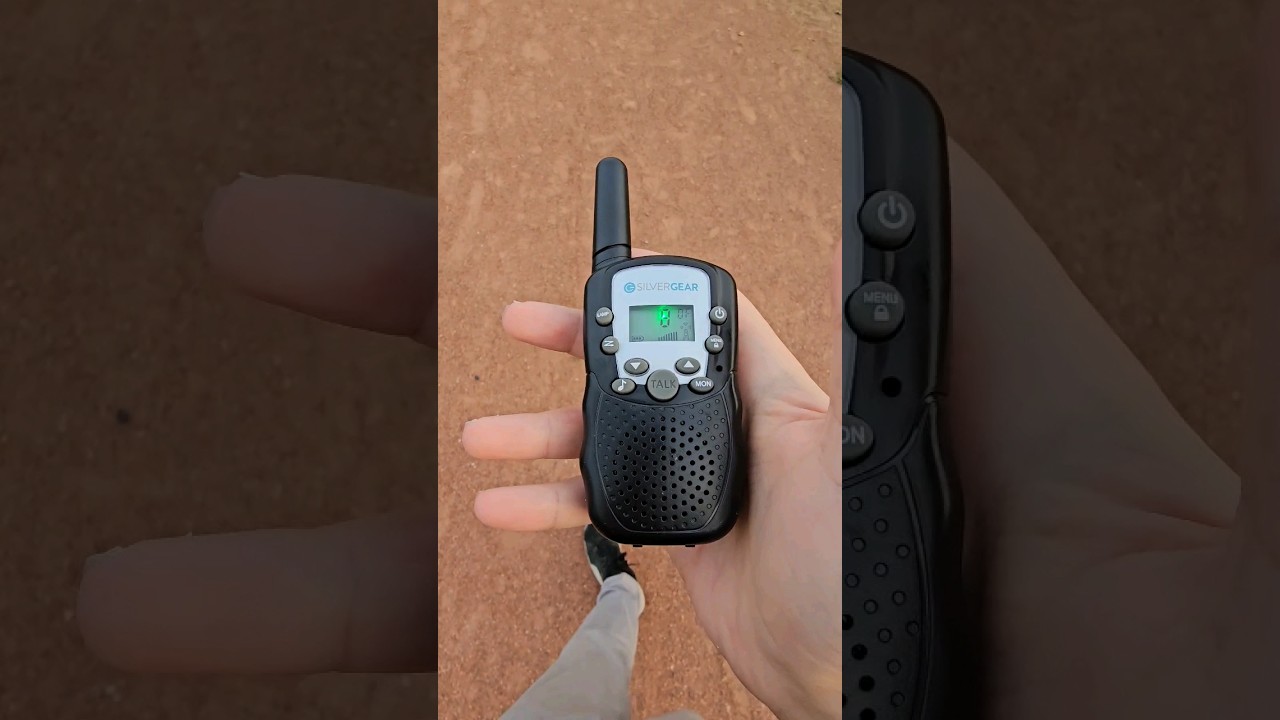 Je teste ces talkies-walkies #action #essai #teste #talkies-walkies #jouet #jeu #communication