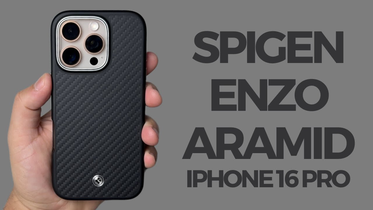 Review | Funda Spigen Enzo Aramid para el iPhone 16 Pro - Mira este video antes de comprarla