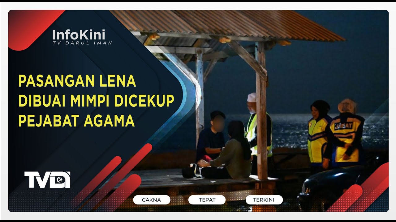 Pasangan Lena Dibuai Mimpi Dicekup Pejabat Agama