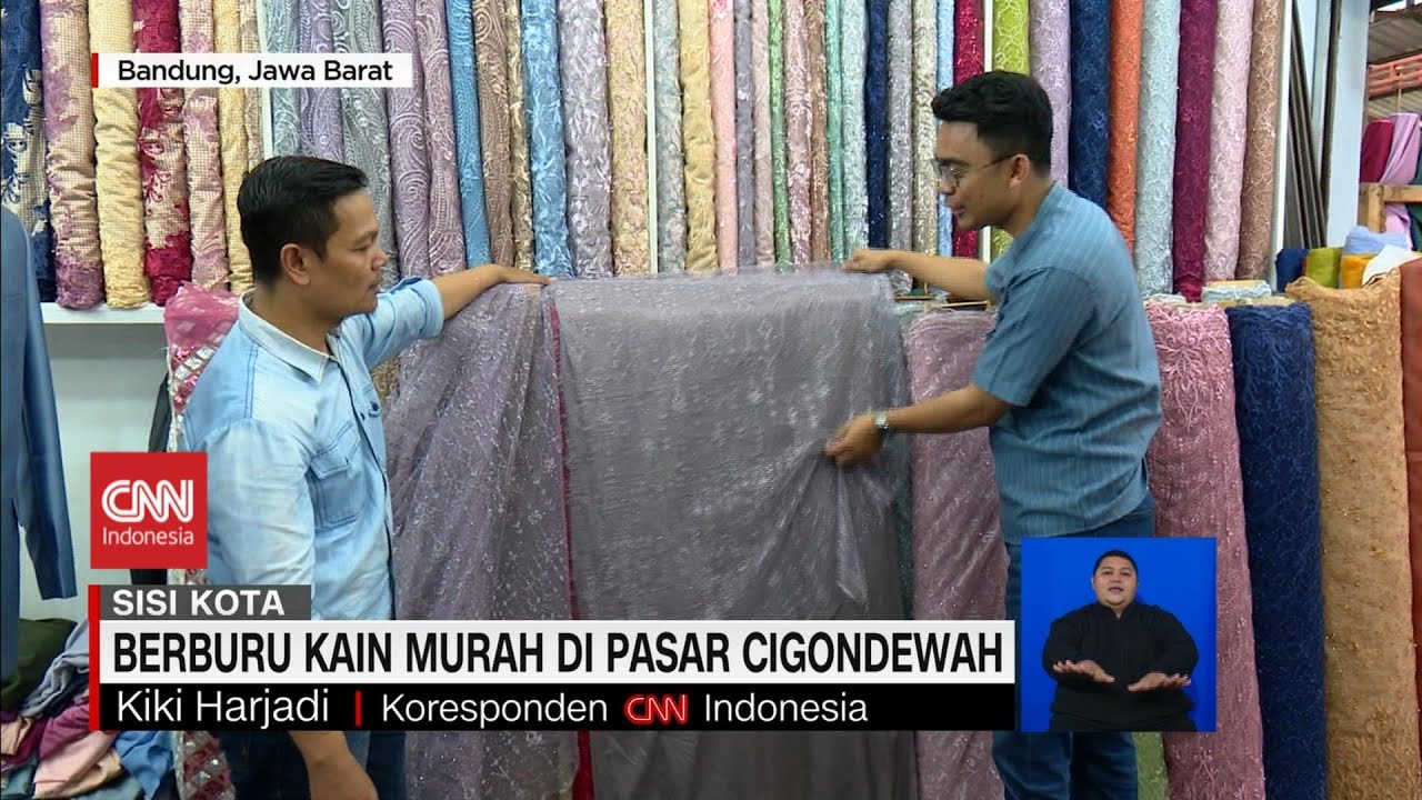 Berburu Kain Murah di Pasar Cigondewah