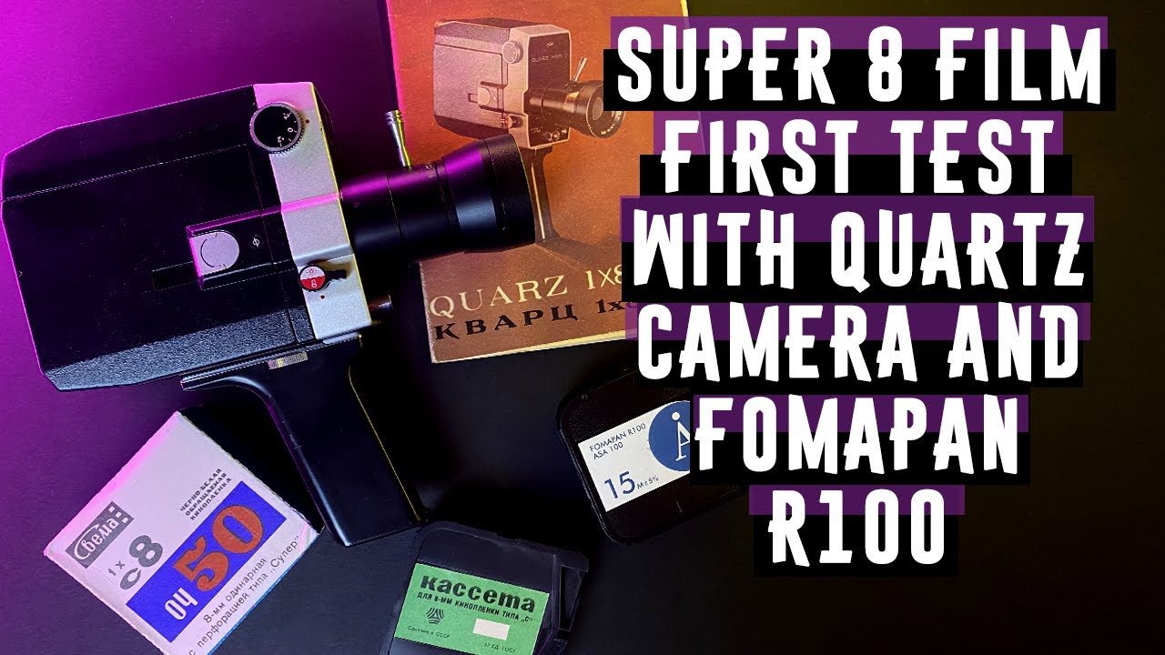 Первый тест пленки Super 8 с кварцевой камерой и Fomapan R100