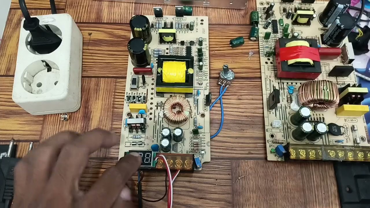 Menaikkan tegangan Power Supply Switching 12 Volt