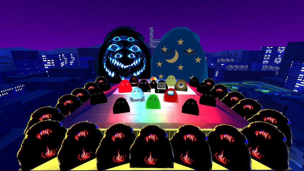 GIANT FROSTBITE AND NIGHTTIME ANGRY MUNCI is After Me in GMod - Can I Escape the Madness?