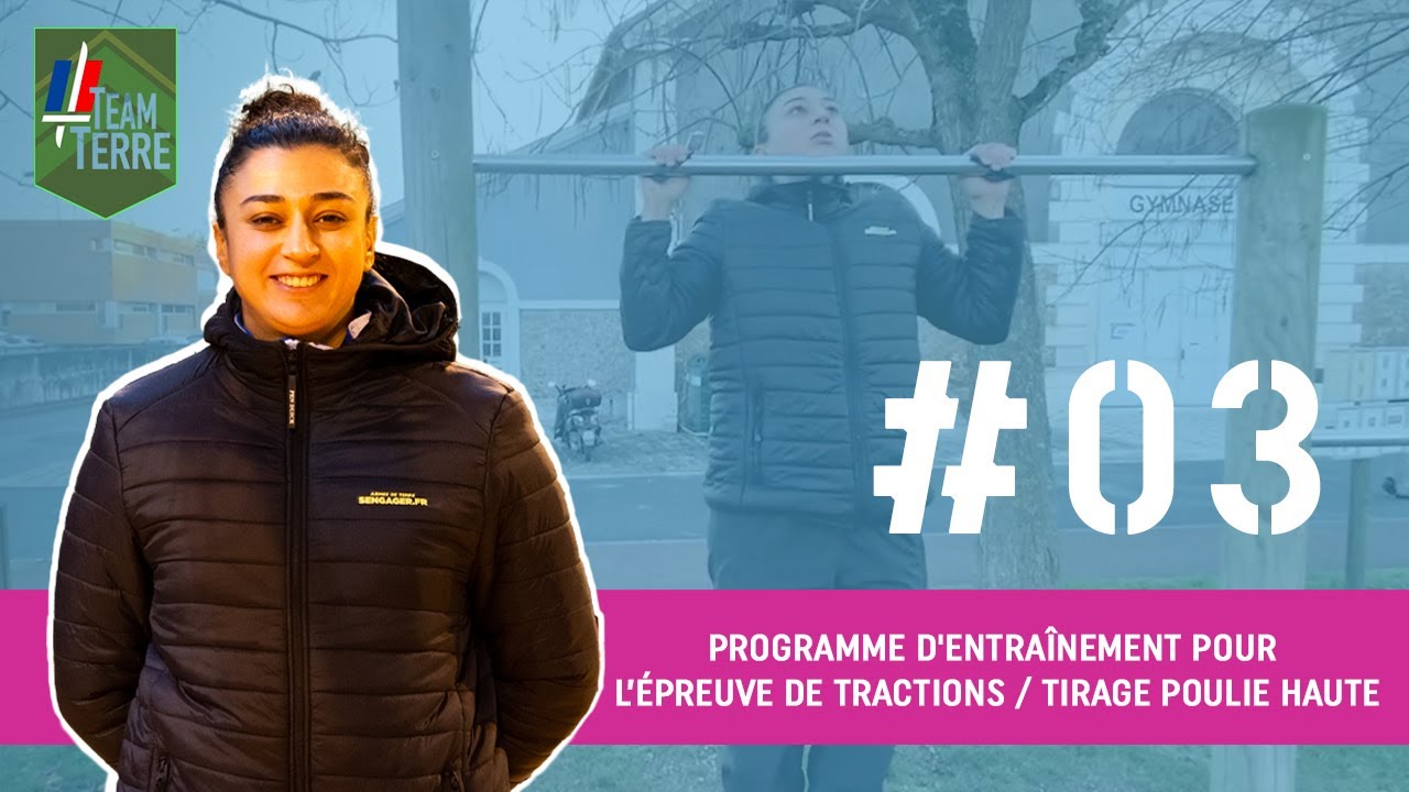 #LesTutosDupont - entraînement pour l’épreuve de tractions / tirage poulie haute, séance 03/08