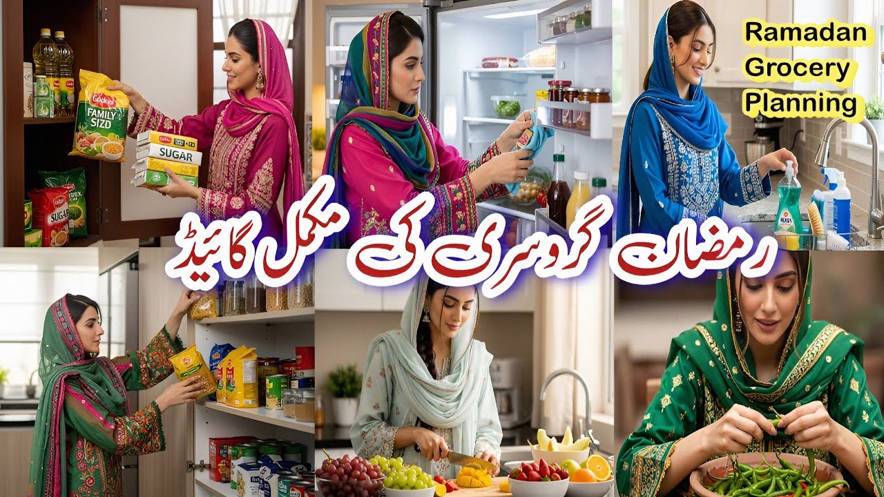 Ramadan Grocery Shopping Tips | Pre Ramadan Preparation That Saves Time, Money & Energy
