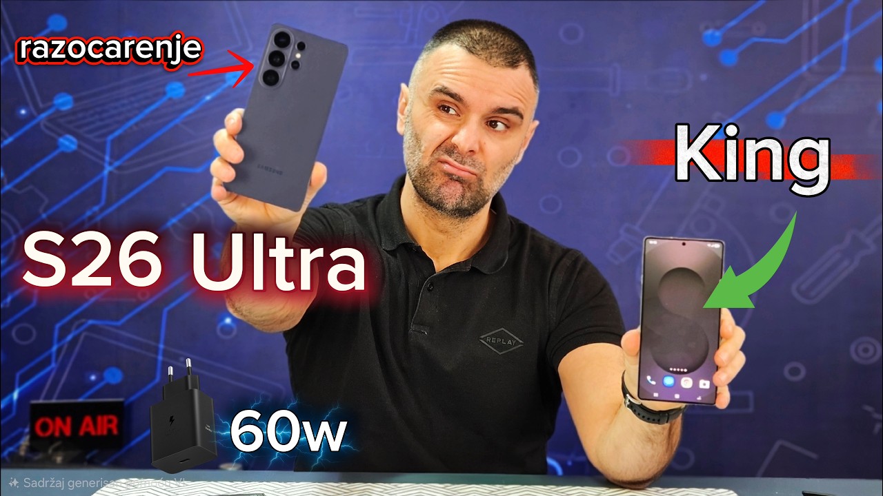 S26 Ultra: Brže se puni, ali slabije vidi... (Moja iskrena recenzija)